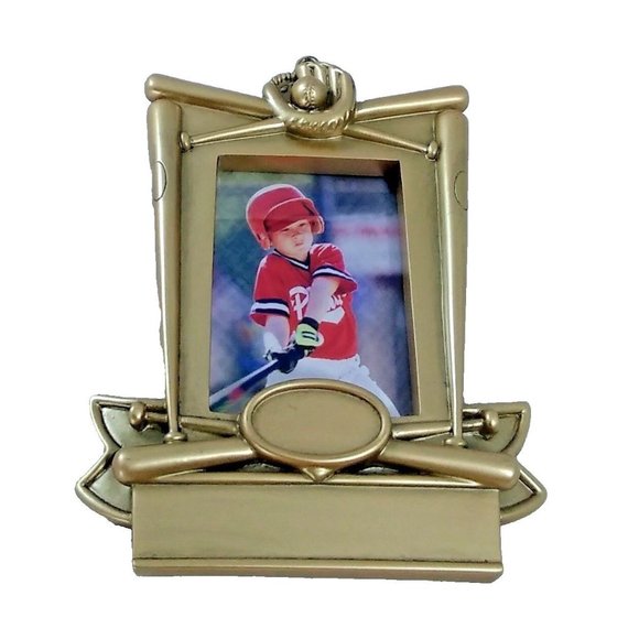 Hallmark Keepsake Ornament Every Kid's a Star! Baseball Photo Holder Ornament - Picture 1 of 8